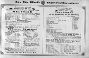 Theaterzettel (Oper und Burgtheater in Wien) 18860426 Seite: 2
