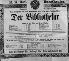 Theaterzettel (Oper und Burgtheater in Wien) 18860929 Seite: 2