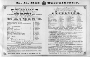 Theaterzettel (Oper und Burgtheater in Wien) 18861121 Seite: 2