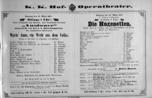 Theaterzettel (Oper und Burgtheater in Wien) 18870313 Seite: 2