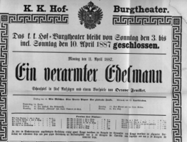 Theaterzettel (Oper und Burgtheater in Wien) 18870403 Seite: 2