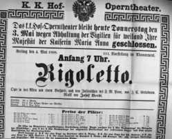 Theaterzettel (Oper und Burgtheater in Wien) 18880503 Seite: 2