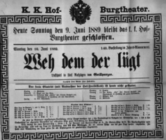 Theaterzettel (Oper und Burgtheater in Wien) 18890609 Seite: 2