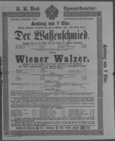 Theaterzettel (Oper und Burgtheater in Wien) 18891109 Seite: 2