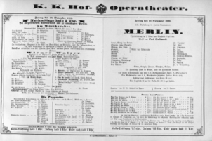 Theaterzettel (Oper und Burgtheater in Wien) 18891115 Seite: 2