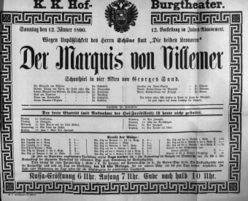 Theaterzettel (Oper und Burgtheater in Wien) 18900112 Seite: 2