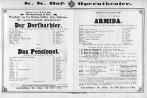 Theaterzettel (Oper und Burgtheater in Wien) 18900223 Seite: 2