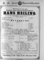 Theaterzettel (Oper und Burgtheater in Wien) 18900730 Seite: 1