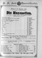 Theaterzettel (Oper und Burgtheater in Wien) 18900912 Seite: 1