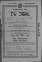 Theaterzettel (Oper und Burgtheater in Wien) 18901110 Seite: 2