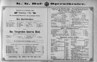 Theaterzettel (Oper und Burgtheater in Wien) 18901115 Seite: 2