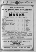 Theaterzettel (Oper und Burgtheater in Wien) 18901222 Seite: 2