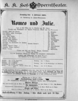 Theaterzettel (Oper und Burgtheater in Wien) 18910201 Seite: 2
