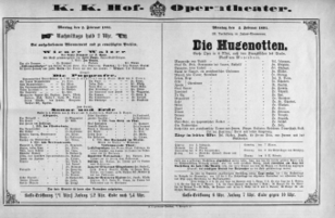 Theaterzettel (Oper und Burgtheater in Wien) 18910202 Seite: 2