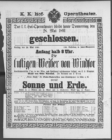 Theaterzettel (Oper und Burgtheater in Wien) 18910528 Seite: 2