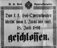 Theaterzettel (Oper und Burgtheater in Wien) 18910601 Seite: 2