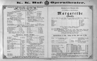 Theaterzettel (Oper und Burgtheater in Wien) 18911115 Seite: 2