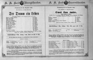 Theaterzettel (Oper und Burgtheater in Wien) 18911210 Seite: 2