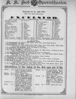 Theaterzettel (Oper und Burgtheater in Wien) 18920731 Seite: 1