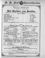 Theaterzettel (Oper und Burgtheater in Wien) 18921106 Seite: 2
