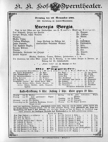 Theaterzettel (Oper und Burgtheater in Wien) 18921120 Seite: 2