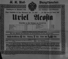 Theaterzettel (Oper und Burgtheater in Wien) 18921126 Seite: 2