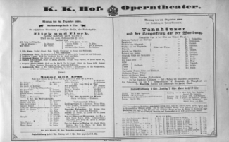 Theaterzettel (Oper und Burgtheater in Wien) 18921226 Seite: 2