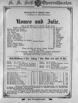 Theaterzettel (Oper und Burgtheater in Wien) 18930108 Seite: 1