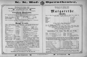 Theaterzettel (Oper und Burgtheater in Wien) 18930122 Seite: 2