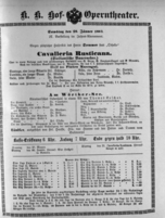 Theaterzettel (Oper und Burgtheater in Wien) 18930128 Seite: 1