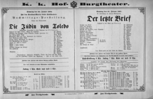 Theaterzettel (Oper und Burgtheater in Wien) 18930129 Seite: 2
