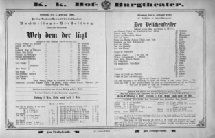 Theaterzettel (Oper und Burgtheater in Wien) 18930205 Seite: 2
