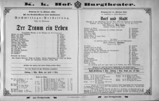 Theaterzettel (Oper und Burgtheater in Wien) 18930212 Seite: 2