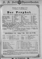 Theaterzettel (Oper und Burgtheater in Wien) 18930226 Seite: 1