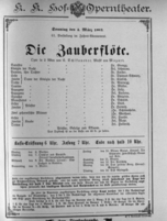 Theaterzettel (Oper und Burgtheater in Wien) 18930305 Seite: 1