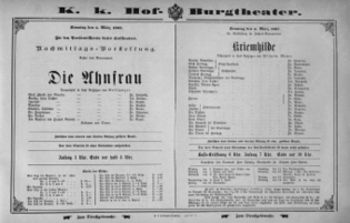 Theaterzettel (Oper und Burgtheater in Wien) 18930305 Seite: 2