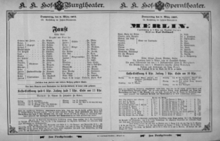 Theaterzettel (Oper und Burgtheater in Wien) 18930309 Seite: 2