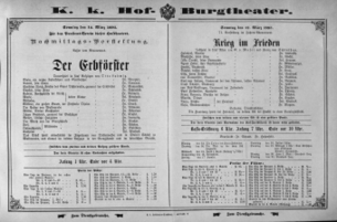 Theaterzettel (Oper und Burgtheater in Wien) 18930312 Seite: 2