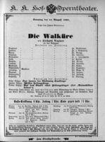 Theaterzettel (Oper und Burgtheater in Wien) 18930813 Seite: 1