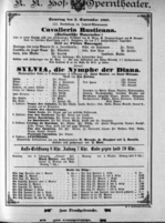 Theaterzettel (Oper und Burgtheater in Wien) 18930902 Seite: 1