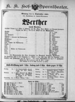 Theaterzettel (Oper und Burgtheater in Wien) 18930904 Seite: 1