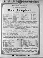 Theaterzettel (Oper und Burgtheater in Wien) 18930915 Seite: 1