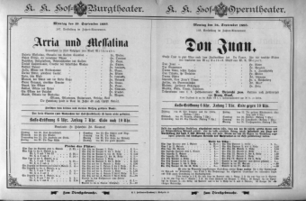 Theaterzettel (Oper und Burgtheater in Wien) 18930918 Seite: 1