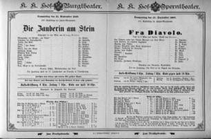 Theaterzettel (Oper und Burgtheater in Wien) 18930921 Seite: 1