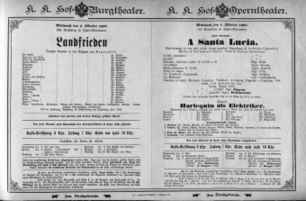 Theaterzettel (Oper und Burgtheater in Wien) 18931004 Seite: 1