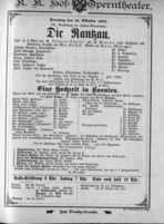Theaterzettel (Oper und Burgtheater in Wien) 18931015 Seite: 1