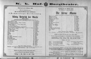 Theaterzettel (Oper und Burgtheater in Wien) 18931022 Seite: 2