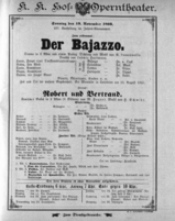 Theaterzettel (Oper und Burgtheater in Wien) 18931119 Seite: 1