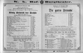 Theaterzettel (Oper und Burgtheater in Wien) 18931119 Seite: 2