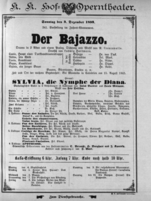 Theaterzettel (Oper und Burgtheater in Wien) 18931203 Seite: 1